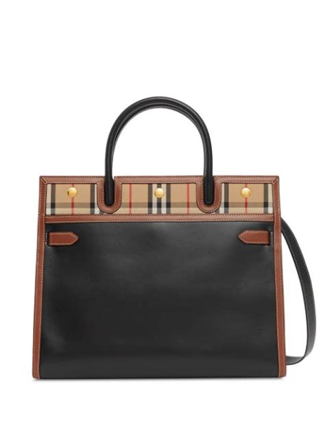 borsa burberry strisce|Scopri la nuova collezione di borse Burberry donna su .